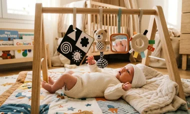 Quelles activités d'éveil proposer à un nouveau-né entre sa naissance et ses 3 mois ?