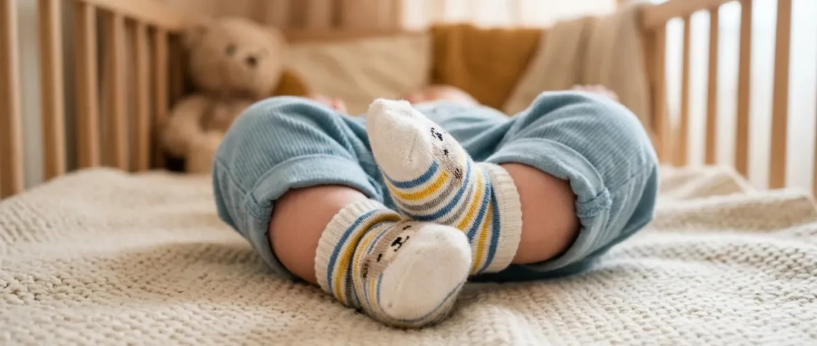 Bébé perd toujours ses chaussettes : 3 solutions efficaces