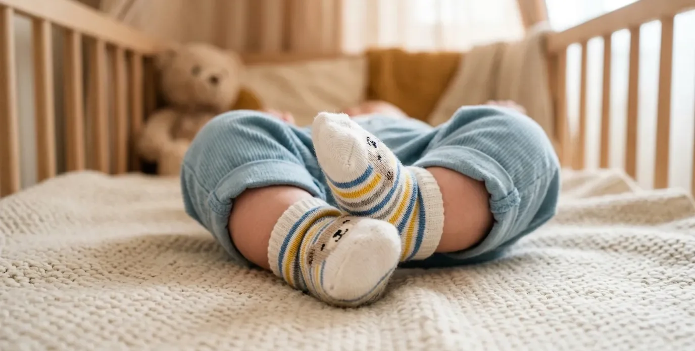 Bébé perd toujours ses chaussettes : 3 solutions efficaces