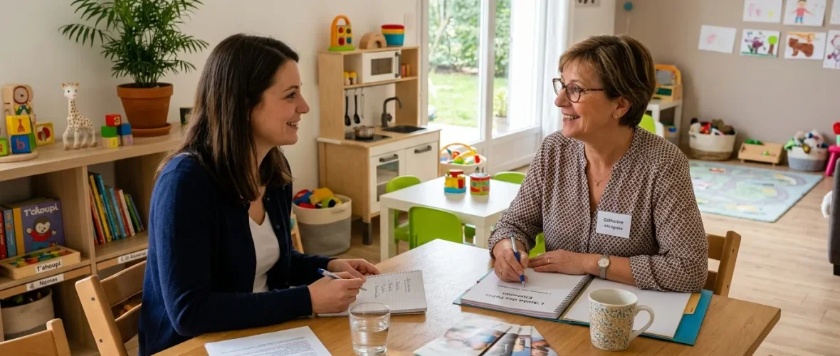 Comment réussir l'entretien avec une assistante maternelle ? Checklist et questions clés