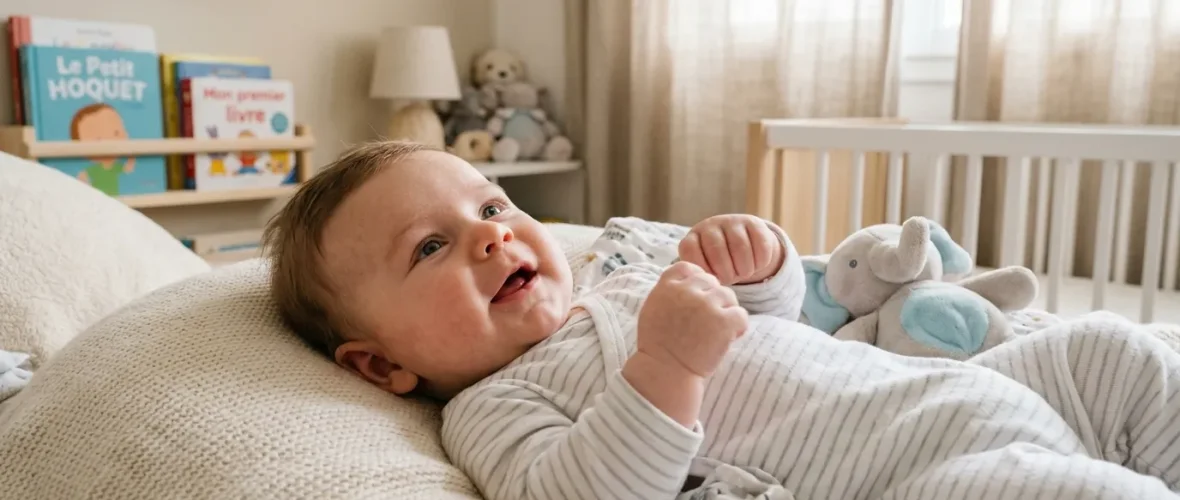 Pourquoi un bébé attrape-t-il systématiquement le hoquet après avoir bu son lait ?