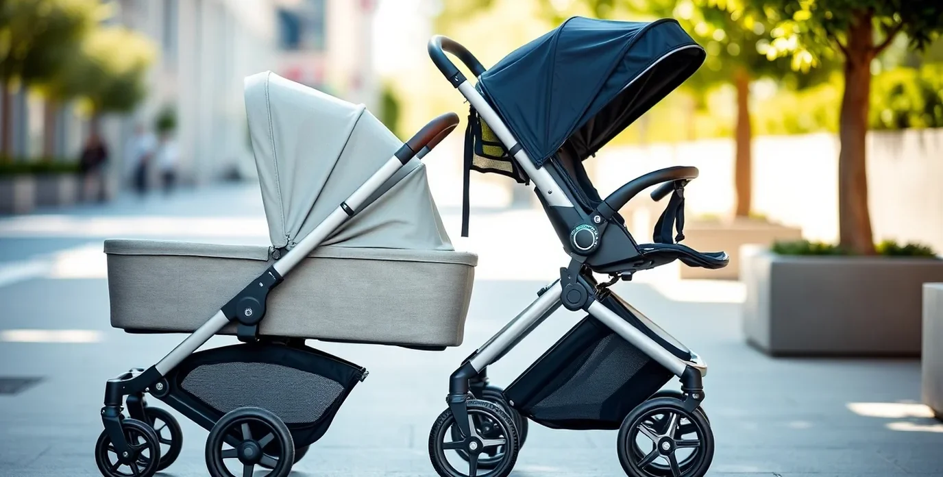 Poussette trio vs poussette canne : faire le bon choix selon votre mode de vie