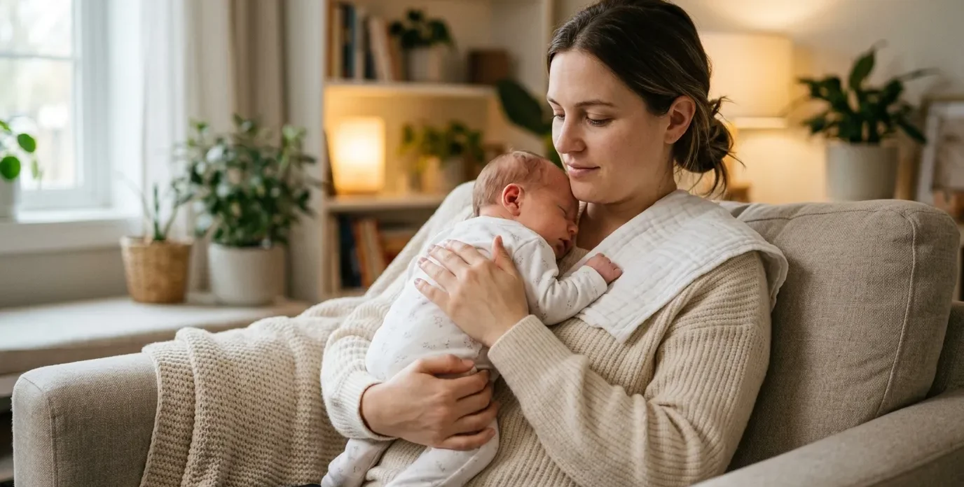 Rot bébé : 3 positions confortables pour l'aider à évacuer l'air après la tétée
